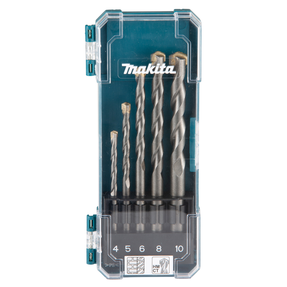 Makita Masonry Drill Bit Set – 5 Piece